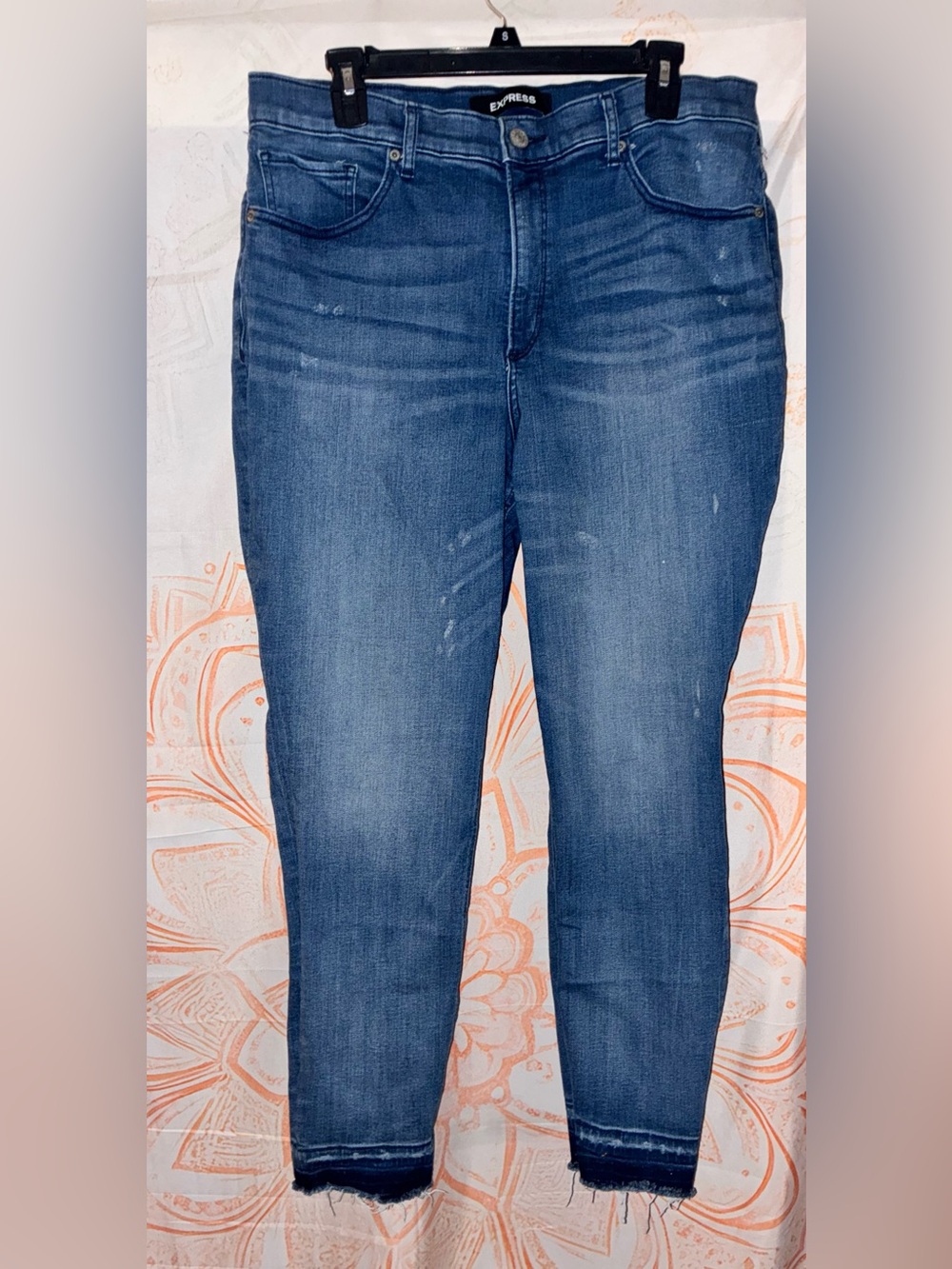 Express Classic Women's Blue Stretch Jeans Size 14R